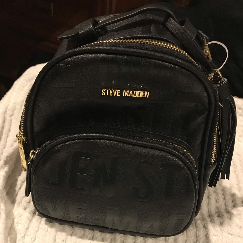 Steve Madden Logo Mini Backpack